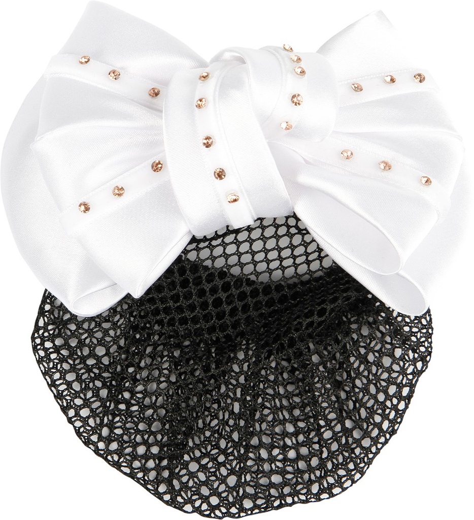 Epingle à cheveux strass or rose
