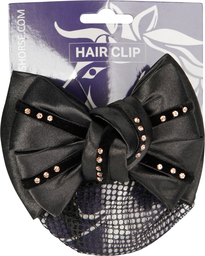 Epingle à cheveux strass or rose