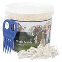 Magic braids, seau