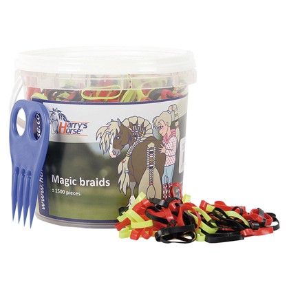 Magic braids, seau