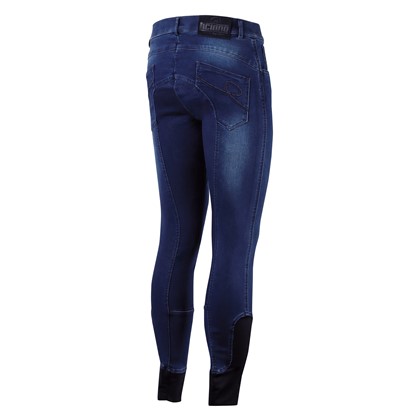 Pantalon d'équitation homme Liciano Denim Full Grip - Homme