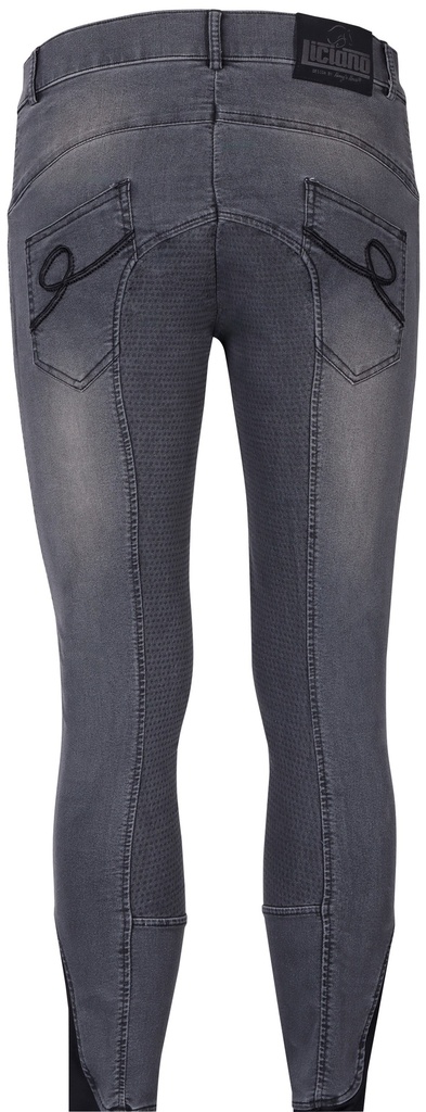Pantalon d'équitation homme Liciano Denim Full Grip - Homme