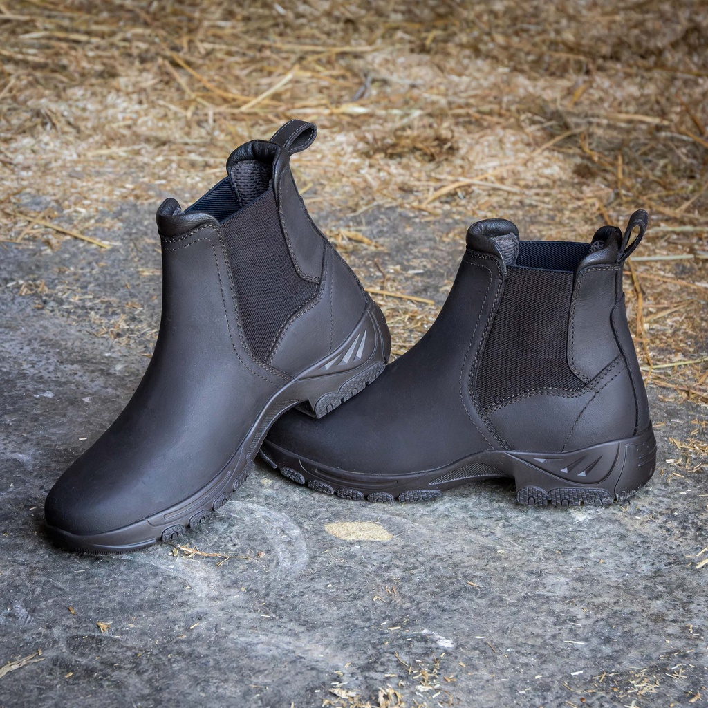 Boots jodhpur cuir Sturdy, vue supplémentaire montrant le coloris et les détails du produit