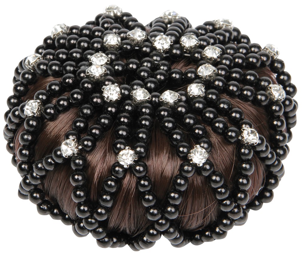 Résille perles pour cheveux crystal