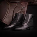 Boots jodhpur cuir Nice, vue supplémentaire présentant les finitions, les attaches et le coloris