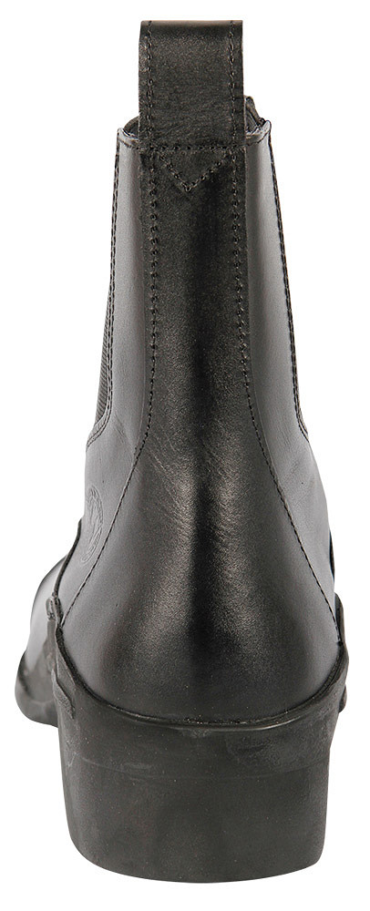 Boots Jodhpur cuir Zipper, photo complémentaire montrant les détails de finition et le coloris du produit