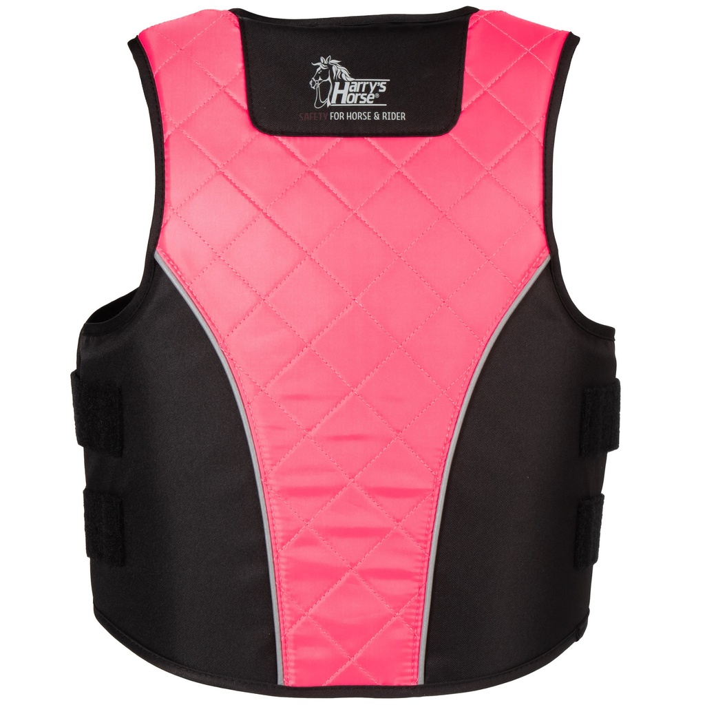 Gilet de protection SlimFit junior Colours, photo complémentaire montrant les détails de finition et le coloris du produit