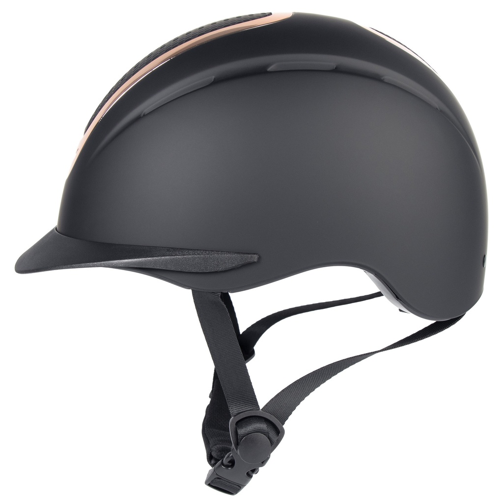 Casque d’équitation Mont Denali II, seconde vue du produit mettant en évidence la matière et les coutures