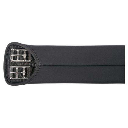 Sangle de dressage Néoprène Lisse Noir
