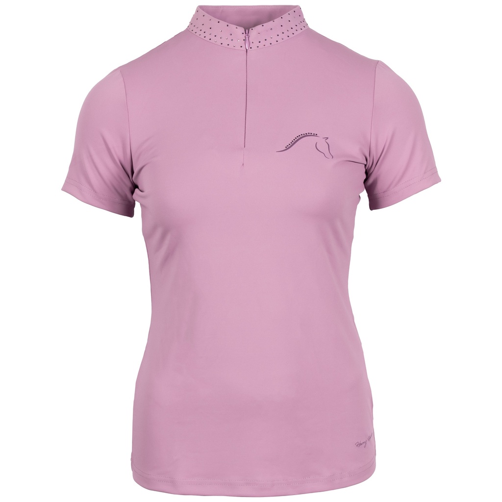 Shirt Denici Cavalli Purple Passion Crystal, photo complémentaire montrant les détails de finition et le coloris du produit