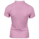 Shirt Denici Cavalli Purple Passion Crystal, seconde vue du produit mettant en évidence la matière et les coutures
