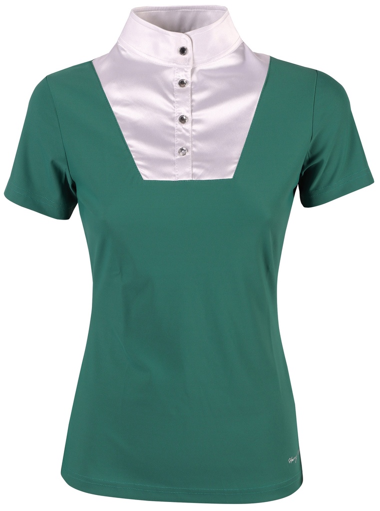 Shirt de concours Satin, photo complémentaire montrant les détails de finition et le coloris du produit