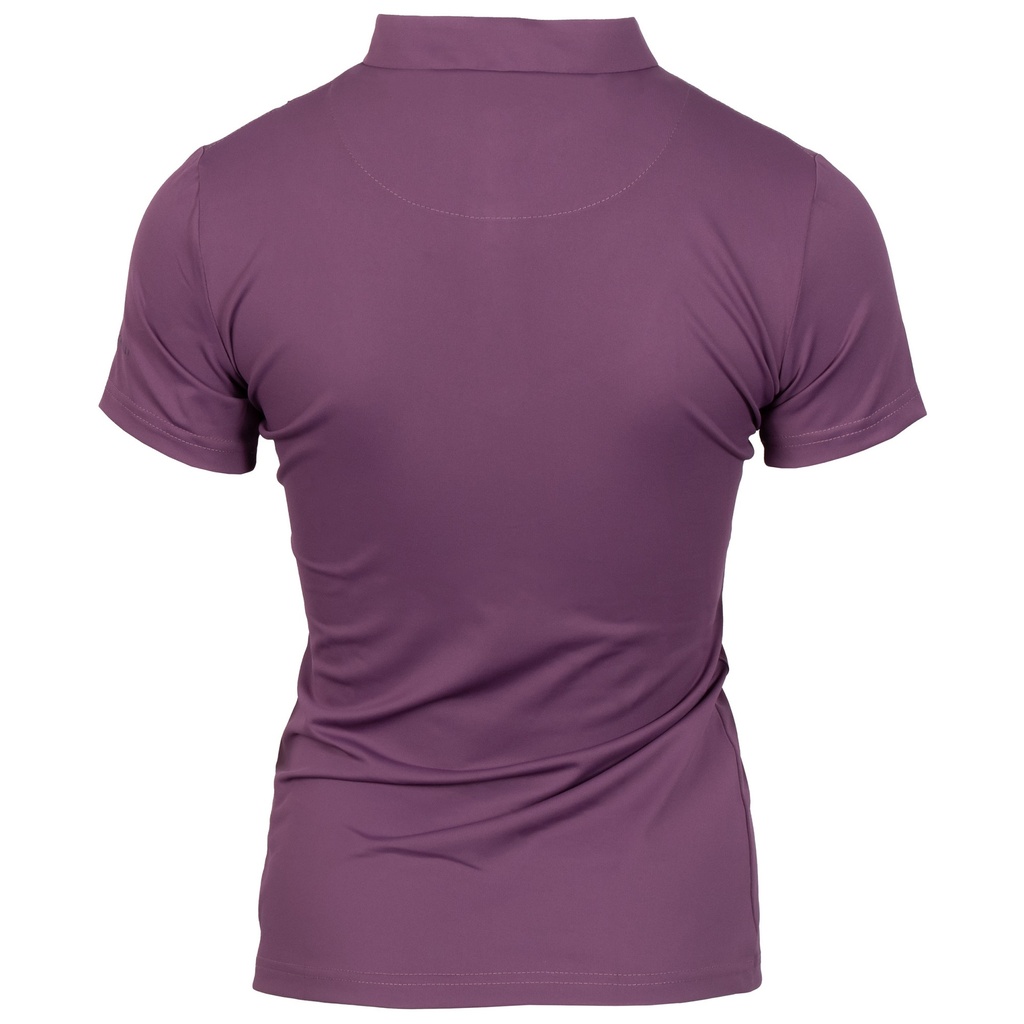 Shirt Denici Cavalli Purple Passion Mesh, seconde vue du produit mettant en évidence la matière et les coutures