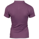 Shirt Denici Cavalli Purple Passion Mesh, seconde vue du produit mettant en évidence la matière et les coutures