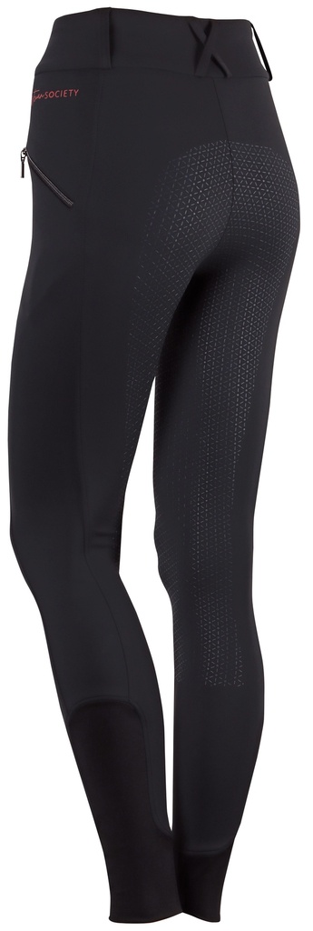 Culotte Equitights Classy Dani Full Grip, vue complementaire mettant en evidence les finitions et les coutures du produit