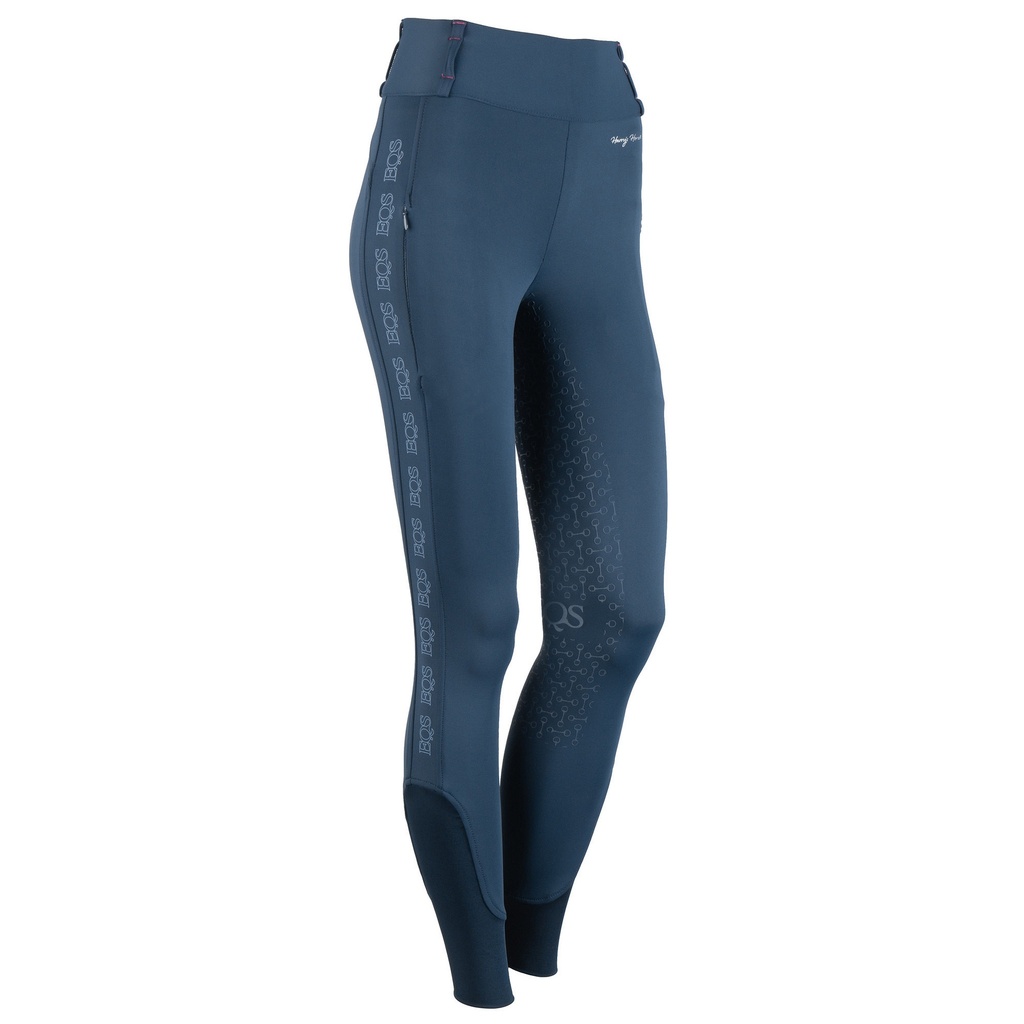 Culotte Equitights Sporty Banner Full Grip, vue complementaire mettant en evidence les finitions et les coutures du produit