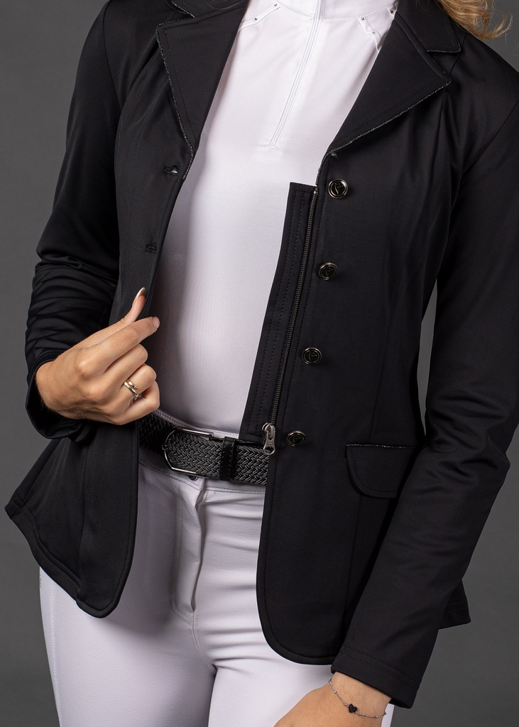 Veste de concours Sparkle, vue supplementaire du produit avec ses details de finition et son coloris