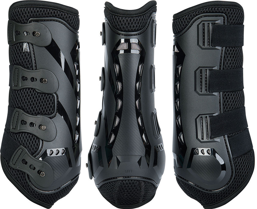 Guêtres Air Mesh Pro (en arrière), vue complementaire mettant en evidence les finitions et les coutures du produit
