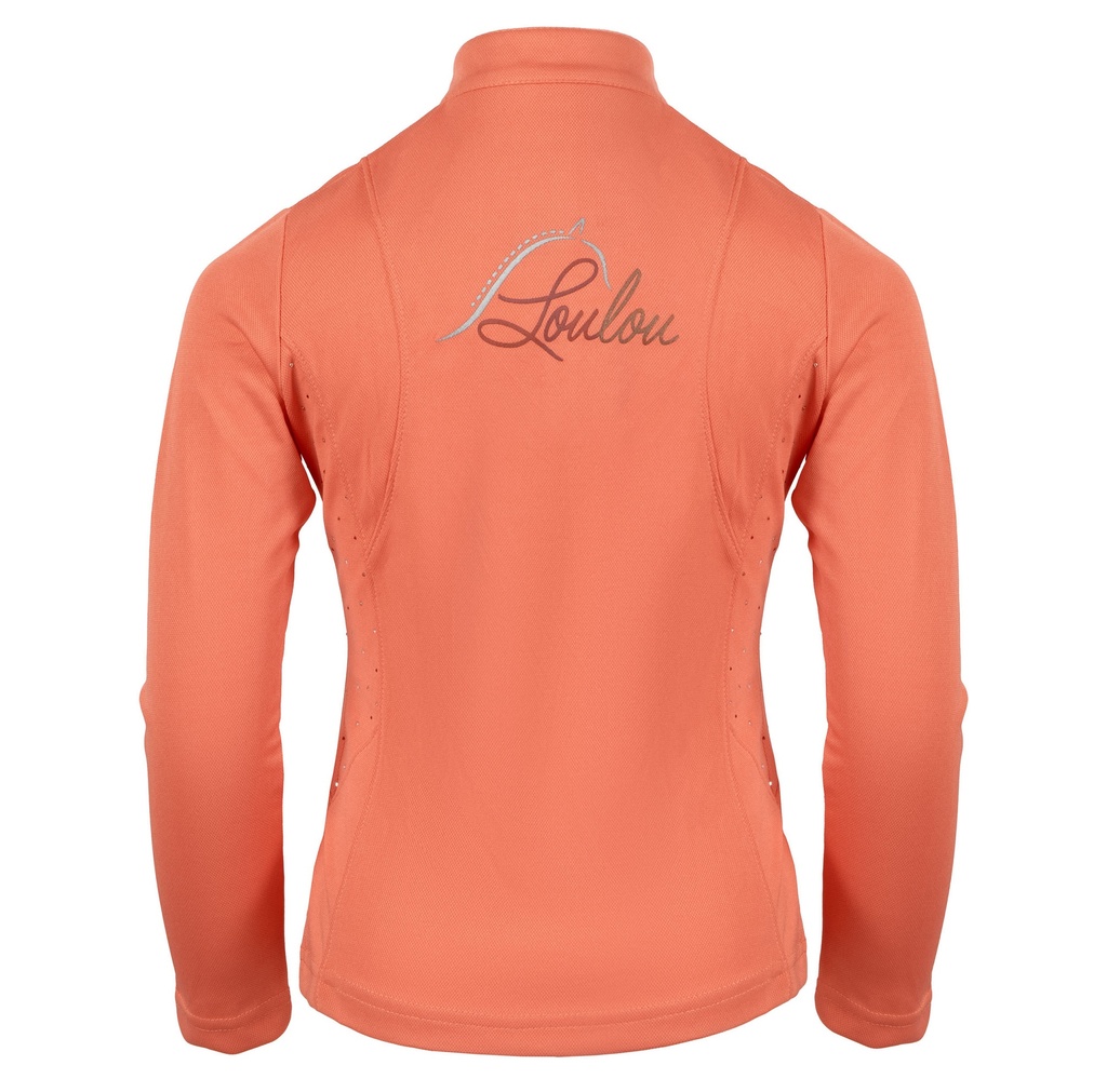 Shirt LouLou, detail du produit presentant les attaches, la matiere et le coloris