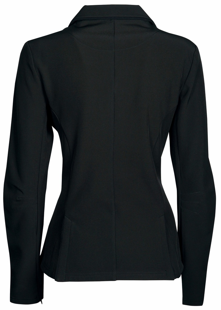 Veste de concours Softshell St.Tropez TT, detail du produit presentant les attaches, la matiere et le coloris