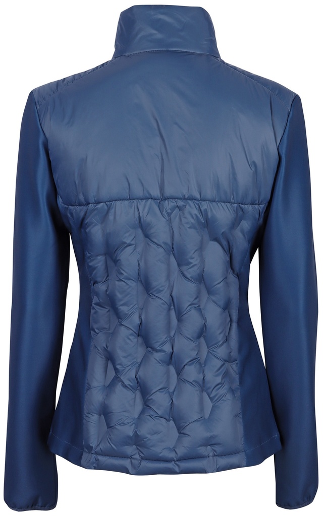 Blouson padded Trondheim, detail du produit presentant les attaches, la matiere et le coloris