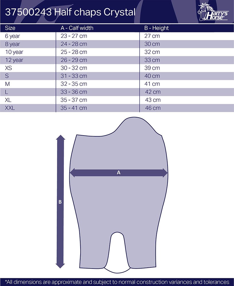 Mini chaps crystal