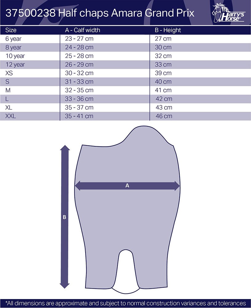 Mini-chaps amara Grand Prix