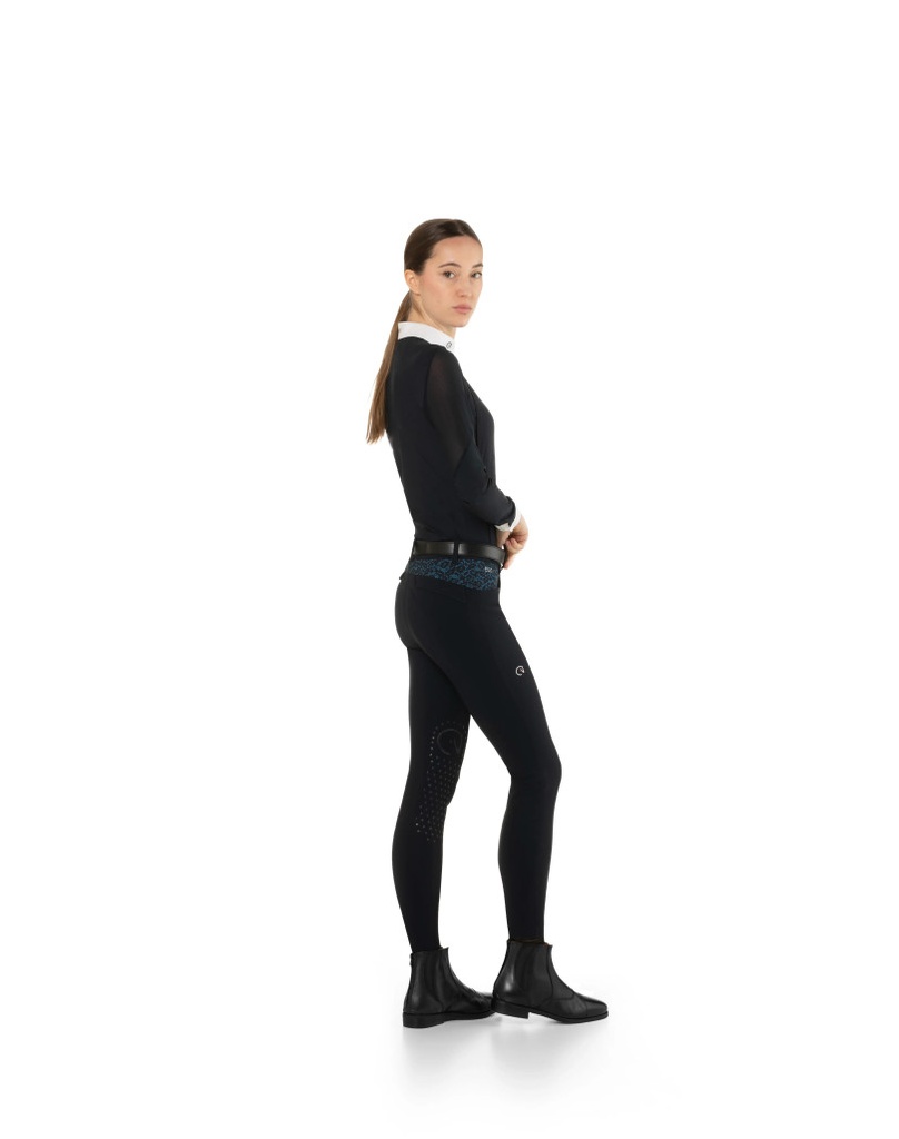JUMPING LA EGO7 coloris Bleu Marine, gros plan finitions et coutures techniques