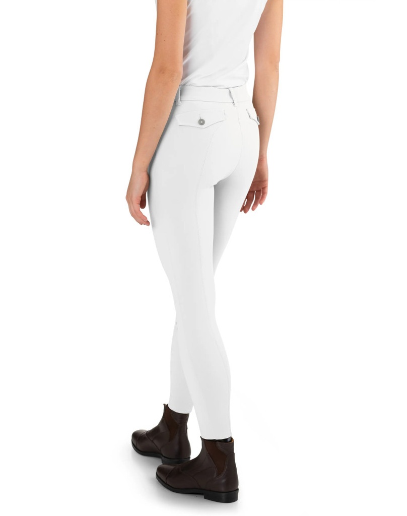 JUMPING PT EGO7 coloris Blanc, gros plan finitions et coutures techniques