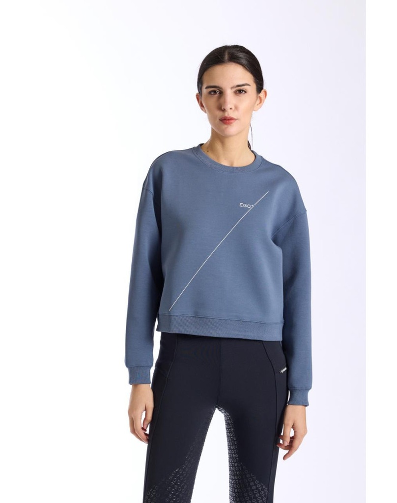 CROP EGO7 coloris Noir, gros plan finitions et coutures techniques