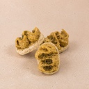 MINI-ECLAIRS RESPIRATION, mini-éclair bio EquiNatBio, gros plan sur la texture et les ingrédients