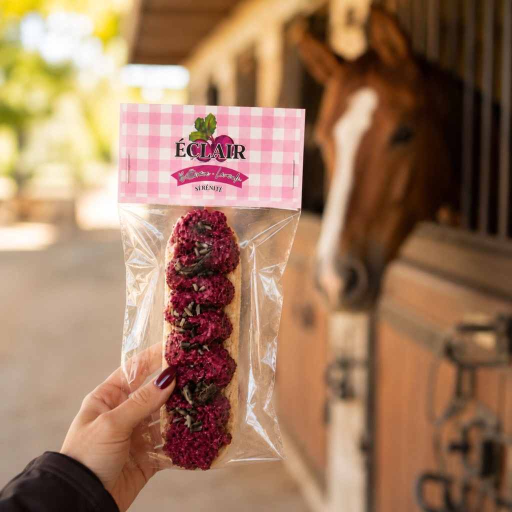ECLAIRBIO-SÉRÉNITÉ, éclair bio EquiNatBio, vue du produit sous emballage