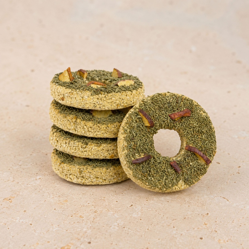 Coffret 5 Donuts Respiration, coffret bio EquiNatBio, packaging vu de dos avec informations produit