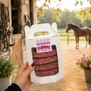 Coffret 5 Donuts Sérénité, coffret bio EquiNatBio, vue du produit sous emballage