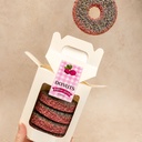 Coffret 5 Donuts Sérénité, coffret bio EquiNatBio, gros plan sur la texture et les ingrédients