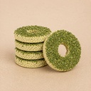 Coffret 5 Donuts Surpoids, coffret bio EquiNatBio, packaging vu de dos avec informations produit