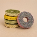 Coffret 5 Donuts Découverte, coffret bio EquiNatBio, packaging vu de dos avec informations produit