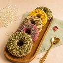 DONUTBIO-SÉRÉNITÉ, donut bio EquiNatBio, packaging vu de dos avec informations produit
