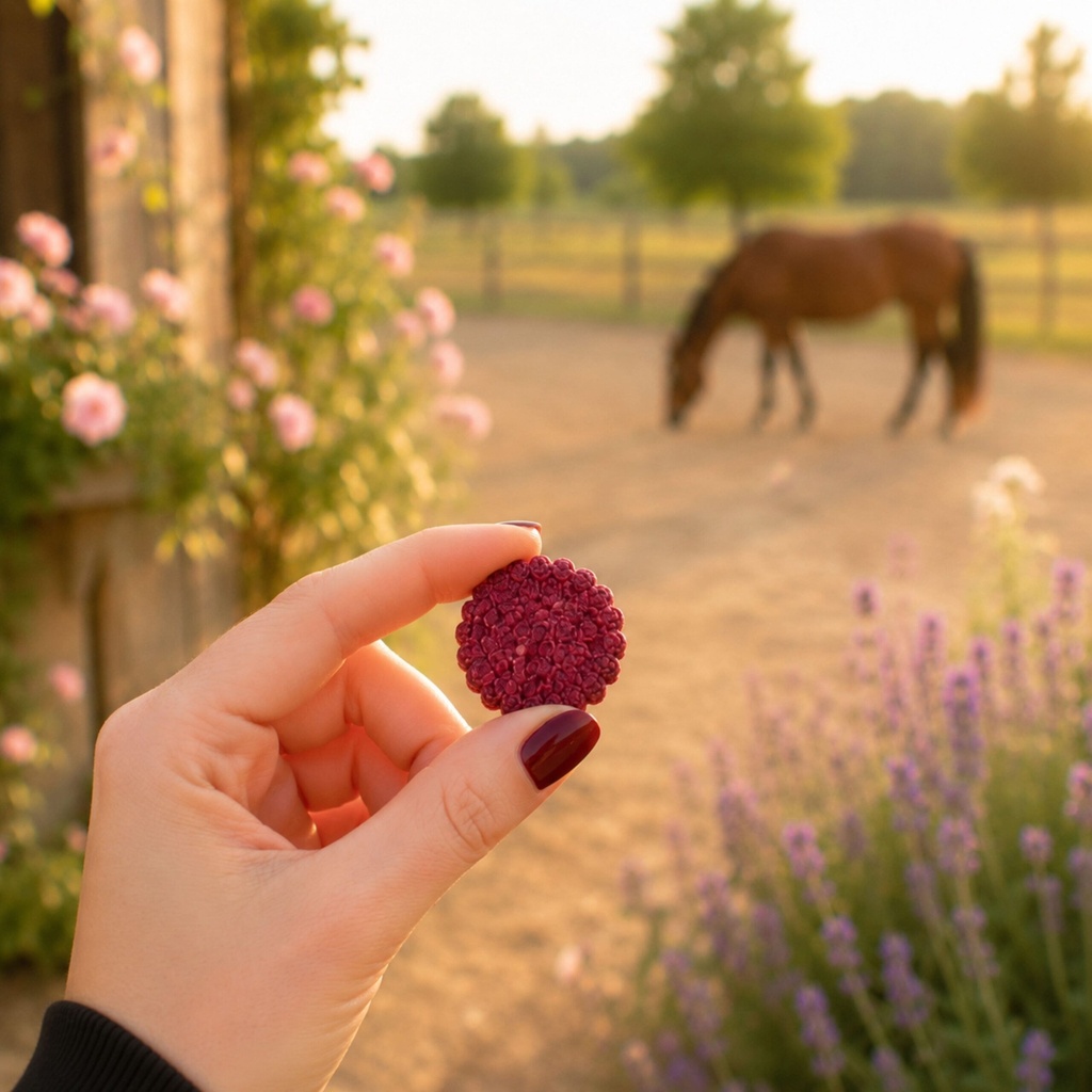 EQUIBIO-SÉRÉNITÉ, sachet de friandises bio EquiNatBio, vue du produit sous emballage