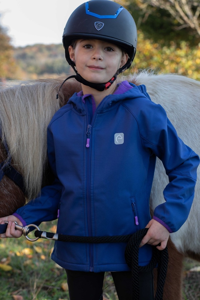 Softshell EQUI-KIDS "Amandine", vue 2