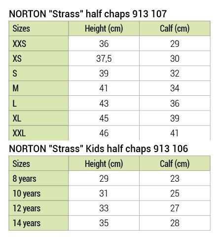 Mini-chaps NORTON - "Strass", vue 7