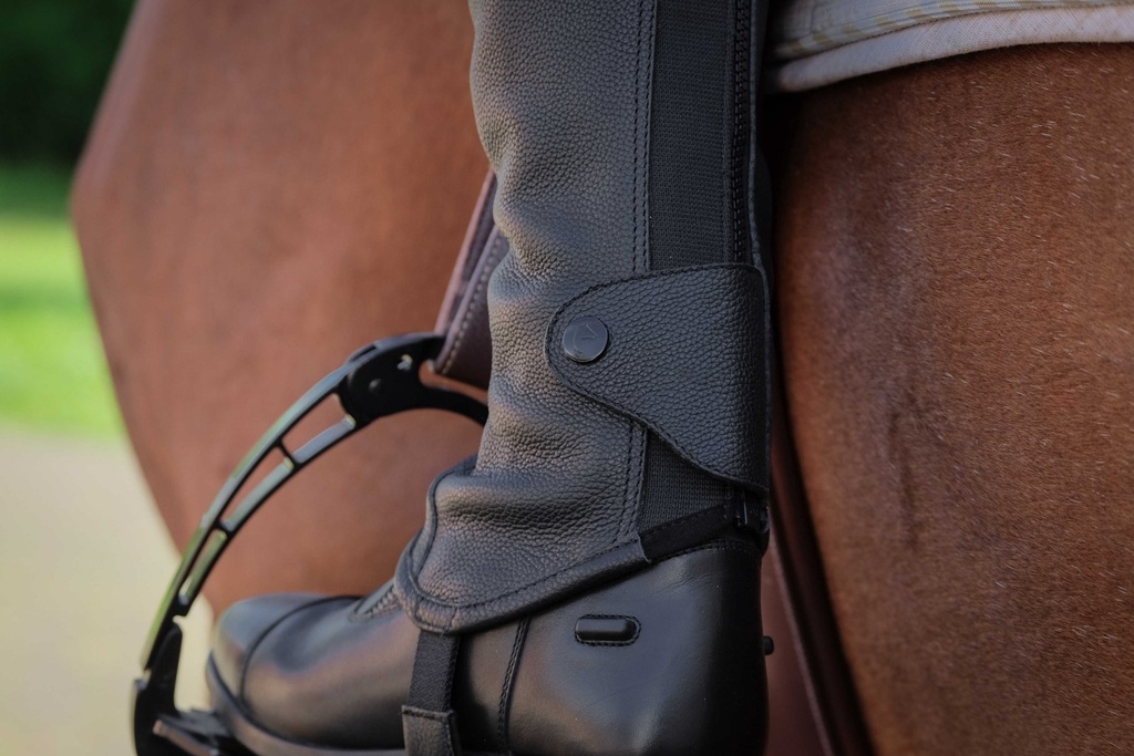 Mini-chaps EQUITHÈME - "Soft", vue 4