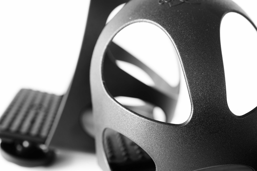 Coques pour étriers COMPOSITI - Matrix - Noir - 10 cm, vue 3