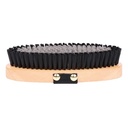 Brosse douce bicolore