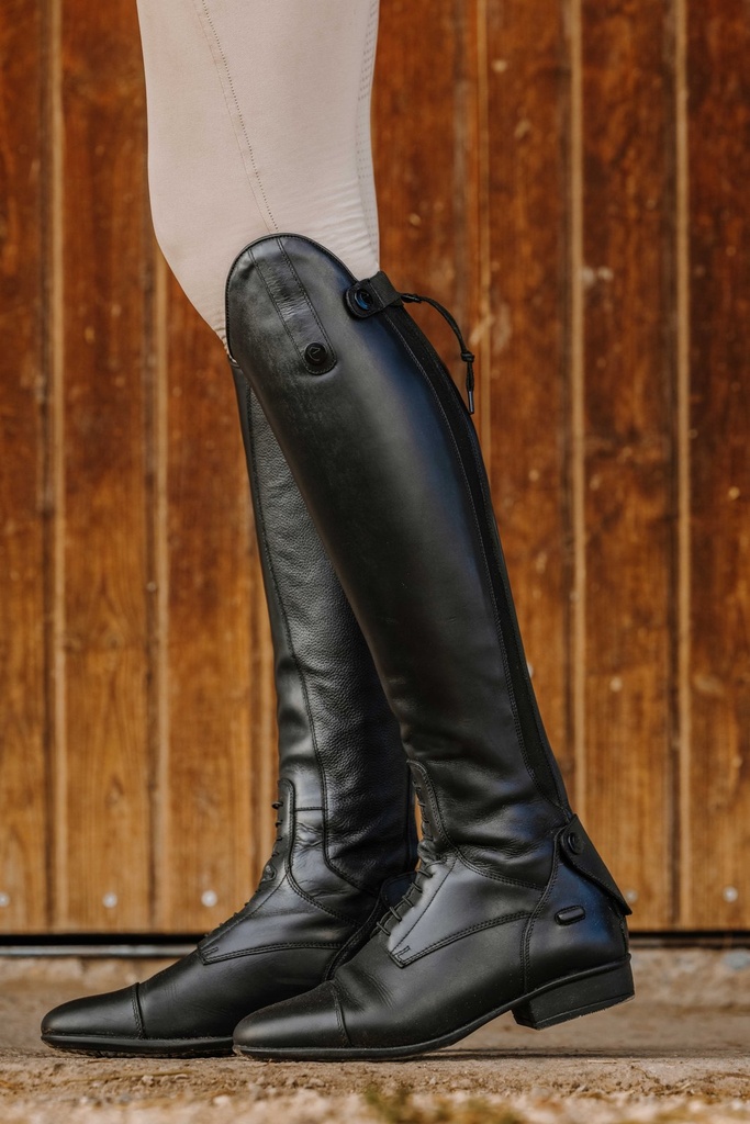 EQUITHÈME bottes en cuir à lacets, vue 2