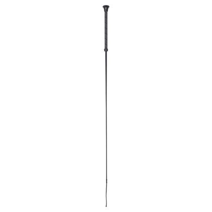 Cravache de dressage Grip Handle Luxury Noir