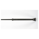 Cravache de dressage Grip Handle Luxury Noir