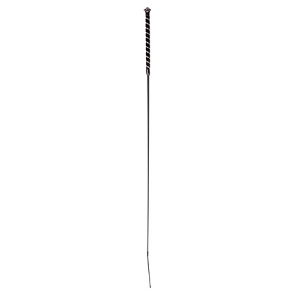 Cravache de dressage manche suède noir