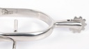 Éperons grande molette grossière inox