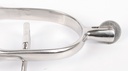 Éperons grande molette lisse inox